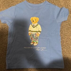 Ralph Lauren Blue Polo Bear Tee
